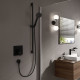 PULSIFY ручний душ 105 3jet (3 типи струї PowderRain, IntenseRain, MonoRain) EcoSmart, чорний матовий, HANSGROHE (24101670)