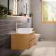 REBRIS E змішувач для умивальника 240, CoolStart,EcoSmart +, хром, HANSGROHE (72591000)