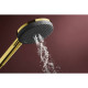 RAINDANCE ALIVE SELECT S ручний душ (3 типи струменів RainAir, PowderRain, Massage), полірованне золото, HANSGROHE (24500990)