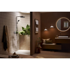 RAINDANCE ALIVE S душова система Showerpipe 300, 1jet, з термостатом, хром, HANSGROHE (24582000)