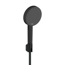 RAINDANCE ALIVE SELECT S душовий набір EcoSmart (ручний душ 3режими, шланг, тримач), шліфованний чорний хром, HANSGROHE (24611340)