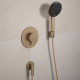 FIXFIT FINE S шлангове з`єднання, шліфованна бронза, HANSGROHE (28882140)
