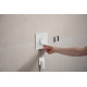 PORTER FINE тримач для душу, білий матовий, HANSGROHE (28885700)