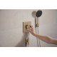 ECOSTAT COMFORT E термостат для 2х споживачів, ПМ, шліфованна бронза, HANSGROHE (33711140)