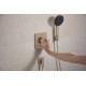 ECOSTAT COMFORT Q термостат для 2х споживачів, ПМ, шліфованна бронза, HANSGROHE (33713140)
