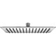 Душ верхнiй (300х200) мм , сталь, IMPRESE (SQ300200SS6)