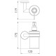 Відведення каналізаційне Dn 32 15° Ostendorf HT-Safe (170100)