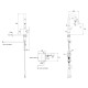 Смеситель для кухни Imprese Smart Bio, с дозатором, хром, 35 мм (ZMK051901151)