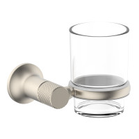 BRENTA склянка для зубних щіток, брашований нікель, IMPRESE (ZMK081906230)