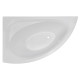 BLATNA ванна 150*90*49см асиметричналіва, без ніжок, акрил 6мм, IMPRESE (BLATNA150L)