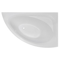 IMPRESE BLATNA ванна 150*90*49см асиметрична права, без ніжок, акрил 6мм, (BLATNA150R)