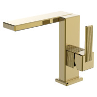 IMPRESE Смеситель для раковины DEIRA, шампань (ZMK112009010)