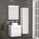 BLATNA L пенал 150*40*35 см, підвісний, білий, IMPRESE (f3283W)