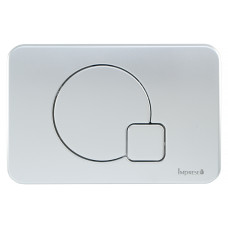 IMPRESE i7115, клавіша змиву, матовий хром, пластик, IMPRESE (i7115PS)