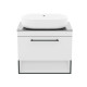 BLACK EDGE тумба подвесная 70см со столешницей 1 ящик, белая, IMPRESE (f32117W(1))