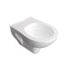 NETKA Rimless унітаз підвісний 53*36*37см, сидіння Duroplast Slim slow-closing, IMPRESE (с065048)