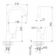 Смеситель для кухни Imprese Krasa (f03408601AA) (f03408601AA)