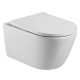 VACLAV унитаз подвесной (52,5*36*33см, rimless, сиденье тонкое duroplast slow-closing), IMPRESE (c06806403)