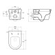 VACLAV унитаз подвесной (52,5*36*33см, rimless, сиденье тонкое duroplast slow-closing), IMPRESE (c06806403)