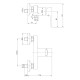 Душевой набор Imprese Bila Desne (15245+T-00261SQ) (SET20230601)