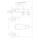 Набор для душа Imprese Bila Desne (10070+T-00300SQ) (SET20230604)