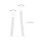 BRENTA шланг для душу, SS 1750 мм, anti-twist, брашований нікель, IMPRESE (ZMK0823060361)
