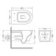 DOBRY унитаз подвесной (48,5*36*36,5 см, twist, сиденье duroplast), IMPRESE (c06802203)