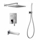 SMART CLICK система душова прихованого монтажу, змішувач 3 функції (ZMK101901202+ZMK101901220+ZMK101901221+ZMK101901230), хром, IMPRESE (ZMK1024010301)