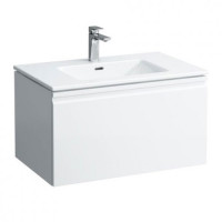 PRO S комплект тумба+раковина 60*50см (колiр бiлий глянець), LAUFEN (H8609624751041)