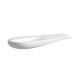 ALESSI ONE раковина 120*50 см з інтегрованою стільницьою, без отвору, біла з LCC, LAUFEN (H8149734001091)