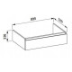 CASE шкаф 895*520*230/450 мм, с компактным сифоном, белая, LAUFEN (H4052310754631)