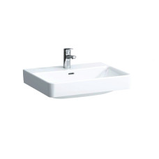 PRO S раковина 600*465,з отвором під змішувач, з переливом, біла, LAUFEN (H8169630001041)