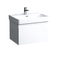 PRO S тумба 615*450*390мм, для раковини 810964, з комп. сифоном, колiр бiлий матовий, LAUFEN (H4834220964631)