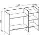 KARTELL стелаж пiдлоговий, прозорий, LAUFEN (H3893310840001)