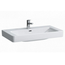 PRO S раковина 850*460мм, монтується зверху, 1 отв.для змішувача, відшлифована нижня поверхня, колір білий, LAUFEN (H8169650001041)