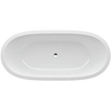ALESSI ONE ванна 183*87см, окремостояча, штучний камiнь, LAUFEN
