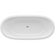 ALESSI ONE ванна 183*87см, окремостояча, штучний камiнь, LAUFEN