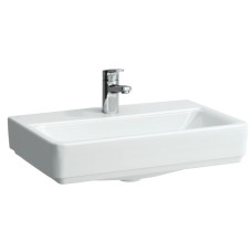 PRO S Compact умивальник 55*38см, з 1м отв. пiд змiшувач, без отв. переливу, вiдшлiфована нижня поверхня, монт. зверху, LAUFEN (H8179580001561)