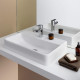 PRO S Compact умивальник 55*38см, з 1м отв. пiд змiшувач, без отв. переливу, вiдшлiфована нижня поверхня, монт. зверху, LAUFEN (H8179580001561)