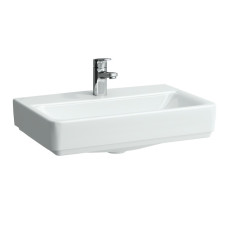 PRO S Compact умивальник 55*38см, без отвору пiд змiшувач, без отв. переливу, з покриттям LCC, LAUFEN (H8179584001561)