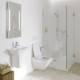 Унитаз консольный Laufen Palace Rimless + крышка Soft Close (H8667000000001)