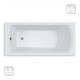 LINEA ванна 150*70см, акрилова, прямокутна, бiла, з нiжками в комплектi, об`єм 165л, ROCA