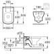 Комплект:DAMA SENSO унитаз подвесной + сиденье, с системой плавного опускания, ROCA