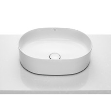 INSPIRA Round раковина 500*370*140мм, кругла, накладна, без отв. пiд змiшувач, без переливу, ROCA (A327520000)