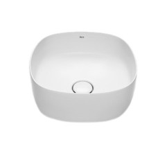 INSPIRA раковина-чаша 370*370мм, Soft, з керамiчною кришкою донного клапану, ROCA (A327502000)