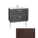 VICTORIA BASIC тумба з умивальником 100см, колiр кедр, ROCA (A855851423)