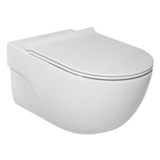 MERIDIAN унитаз подвесной Rimless, с сиденьем Slim, slow closing, ROCA (A34H240000)