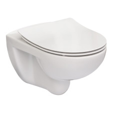 Victoria Rimless подвесной унитаз с крышкой slim slow-closing, ROCA (A34H398000)