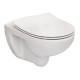 Victoria Rimless подвесной унитаз с крышкой slim slow-closing, ROCA (A34H398000)