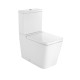 INSPIRA Square унiтаз 37*64,5*79,4см, Rimless, пiдлоговий, ROCA (A342536000)